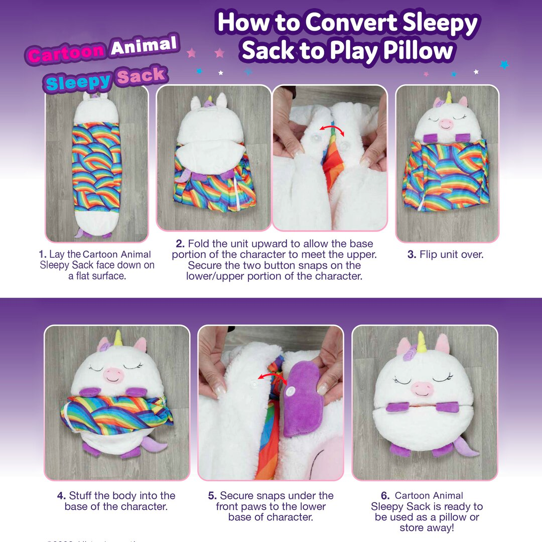 Kid Ultra Soft Pillow & Sleeping Bag
