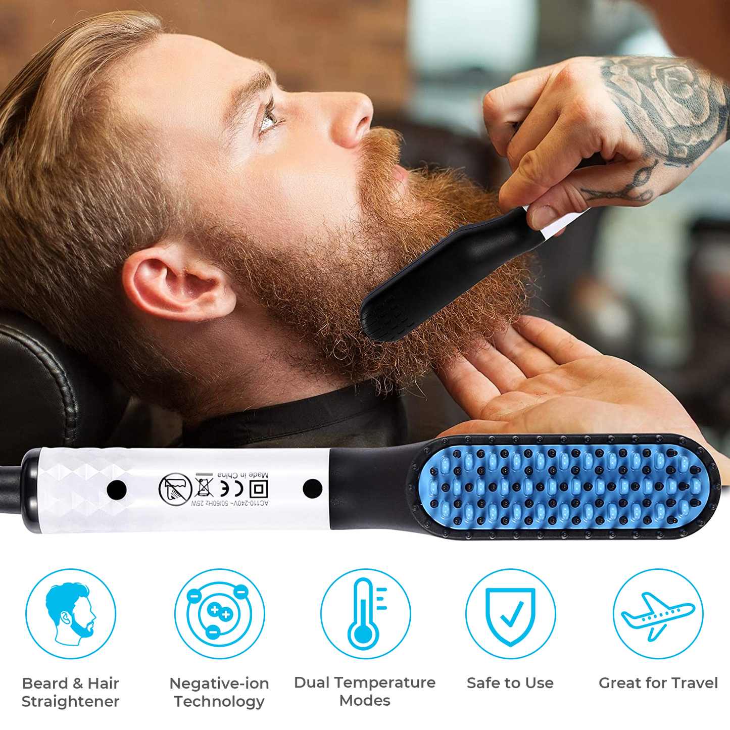Heated Straightening Brush