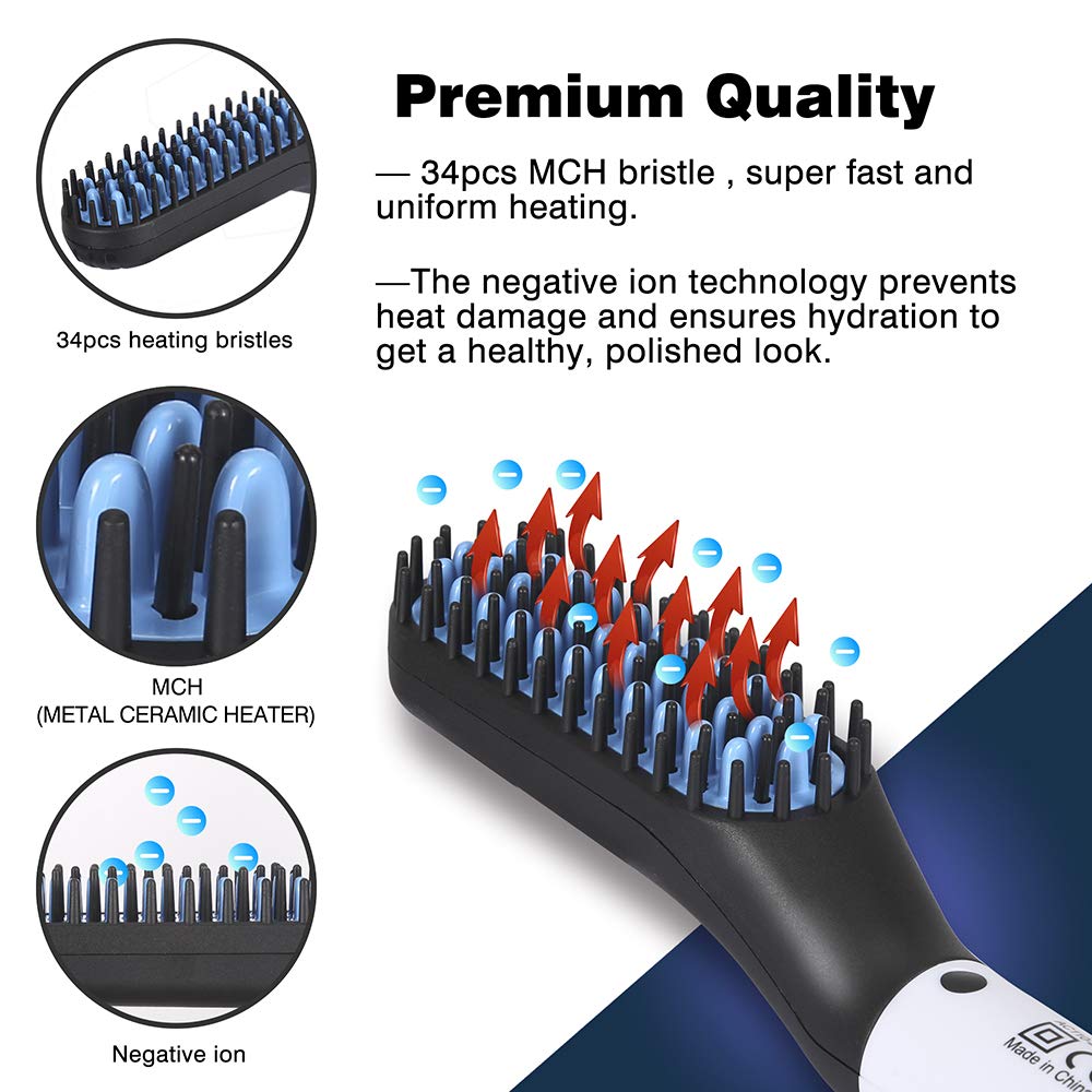 Heated Straightening Brush