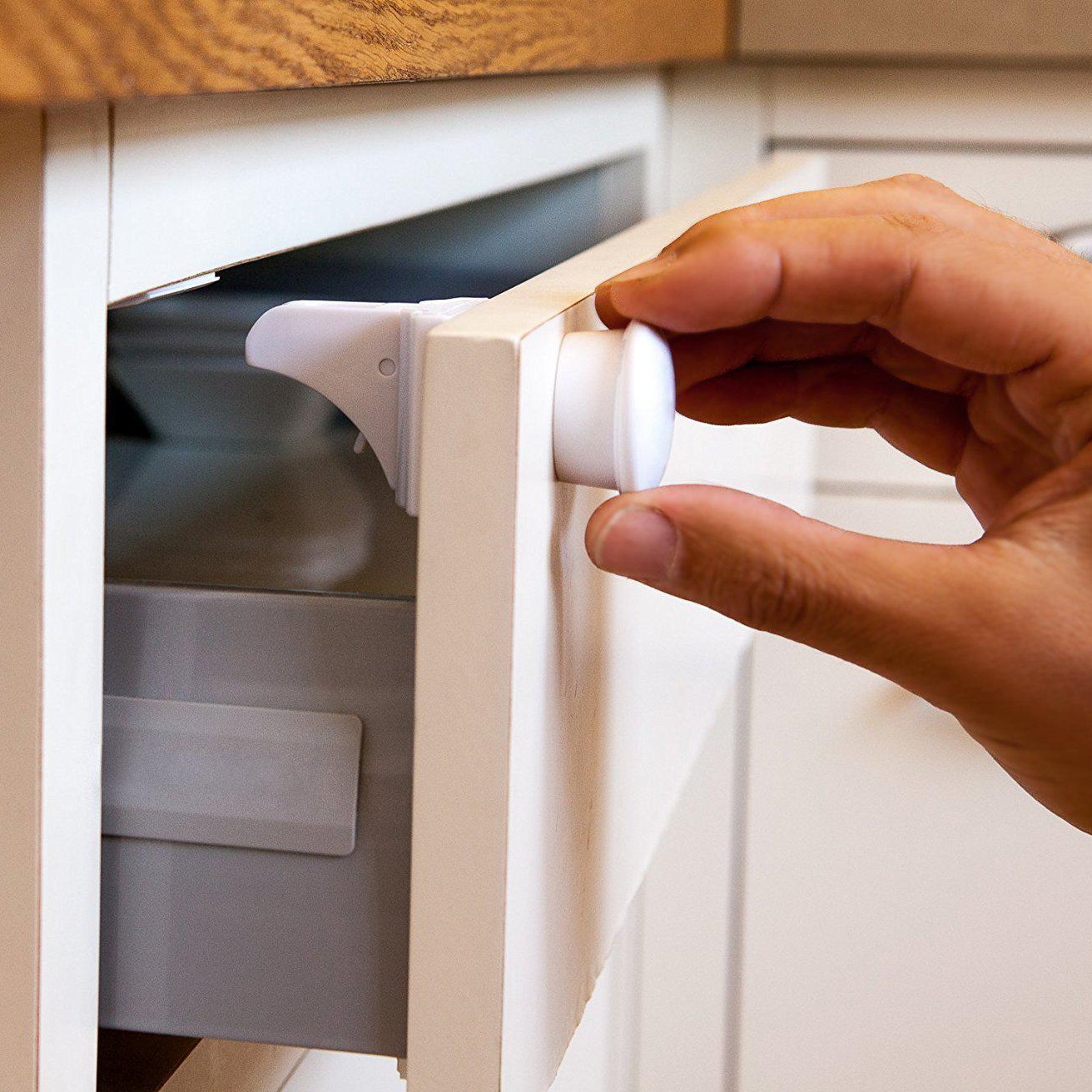 Childproof Safety Cabinet Lock (4-Pack)