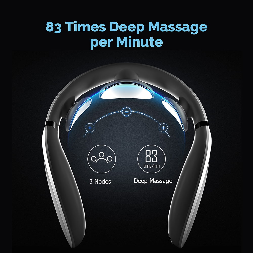 Jeeback Wireless Rechargeable Portable Neck Massager